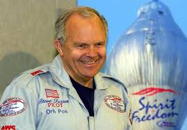 Image result for 1995 - Chicago stockbroker Steve Fossett became the first person to fly solo across the Pacific Ocean in a balloon. He landed in Leader, Saskatchewan, Canada.