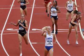 How far is 1500 meters on a track. Byu S Anna Camp Wins 1 500 Meter Title At Ncaa Track And Field Championships Deseret News