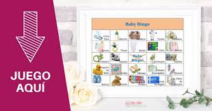 Am besten auf ein dickeres papier und die party kann beginnen! Baby Shower Bingo Printable 6 Themes Bath Time Fun Time