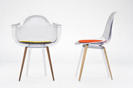 Eames chair crystal clear acrylic plastic chairs ikea. De Eames A Kubikoff Il N Y A Qu Un Pas A Decouvrir