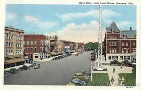 Main Street From Court House Ravenna Ohio Ravenna Ohio