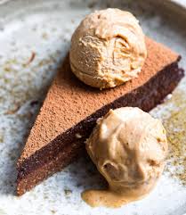 Deliciously Ella On Instagram Rich Squishy Gooey Chocolate Tart With Homemade Peanut Butter Ice Cr Chocolate Recipes Peanut Butter Ice Cream Chocolate Tart