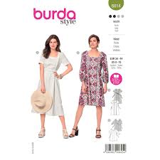 Burda 6549 Women'S Short Sleeve Dress