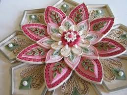 Christine Donehue Pink Flower Jpg 400 300 Quilling Designs Quilling Origami And Quilling