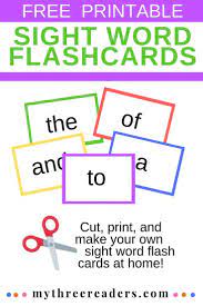 Find, make, and study flashcards online or in our mobile app. Make Your Own Sight Word Flash Cards Free Printable For You Sight Word Flashcards Sight Words Printables Kindergarten Worksheets Sight Words