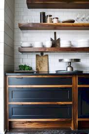 30 Gorgeous Kitchen Cabinets For Your Rustic Farmhouse Ideas Kuchen Design Kuche Schwarz Und Kuchendekoration