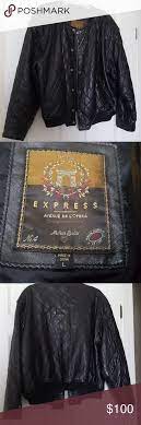 Express Leather Jacket Leather Jacket Jackets Black Leather Jacket