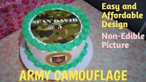 This summer i had an opportunity to make a paintball cake for a young man's 12th birthday. Army Camouflage Cake Simple And Affordable Design Youtube
