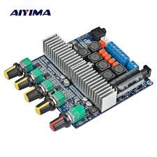 Employs a multiple switching frequency option to. Tpa3116d2 2 1 Ch 100w 50w 50w Hifi Digital Subwoofer Amplifier Board 12v 24v Car Amplifier Parts Components Consumer Electronics