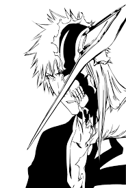 Line Art Masked Hollow Ichigo By Ichigo Da Png 709 1050 Bleach Anime Bleach Tattoo Bleach Art