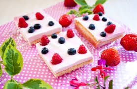 Wenn die ganze creme auf den kuchen verteilt ist kann man das alles noch mit den erdbeeren und schokoraspeln verzieren. Low Carb Wackelpudding Schnitten Low Carb Kostlichkeiten