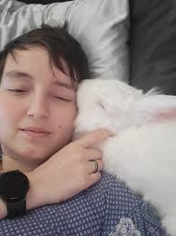 An Airedale makes a great nurse if u don't feel well. Sweet Bowie