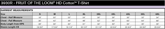 Fruit Of The Loom 3930r Heavy Cotton Unisex T Shirts