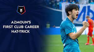 79 удр 82 сил 42 защ. Azmoun S First Club Career Hat Trick Goals And Interview Youtube