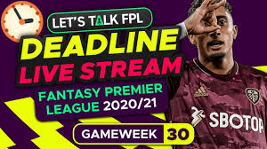 Maybe you would like to learn more about one of these? Fpl Deadline Stream Gameweek 30 Fantasy Premier League Tips 2020 21 Youtube