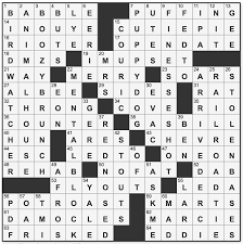 Maybe you would like to learn more about one of these? L A Times Crossword Corner Saturday September 12 2020 Peter Wentz
