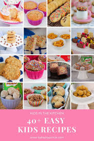Whether you're cooking for a crowd or serving yourself, these food network recipes are the most popular around. 40 Easy Kids Recipes Kids In The Kitchen Bake Play Smile