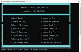 Úsala para desbloquear el bootloader de tu móvil . Gsm4crack Android Fastboot Reset Tool V2 0 New Update 2019 Free Download Link Http Bit Ly 2yz1wp2 Like Our Fb Page Https Www Facebook Com Unlockguide Features Of Android Fastboot Reset Tool Check Devices Remove Pattern Remove Mi Account
