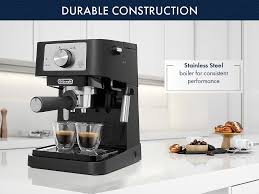 De'longhi coffee makers are known for their versatility, so any machine can offer a wide variety of coffee styles. Stilosa Espresso Machine Ec260bk De Longhi Us