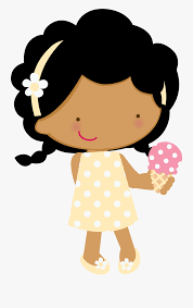 Ice cream in a cone isolated on white background. Transparent Doll Clipart Girl Eating Ice Cream Clipart Free Transparent Clipart Clipartkey