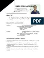 The date of the sample must be clearly indicated: Sample Of Resume Philippines Business