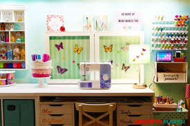 Lots of ideas for how to store vinyl scraps #cricut #craftroom #organization. Craft Room Tour My Organization And Storage Projects Jennifer Maker