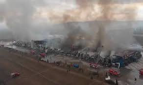 Totodata, o asistenta a fost intoxicata cu fum. Cum AratÄƒ Fabrica Din Alba Iulia DupÄƒ Incendiul Devastator Imagini Filmate Cu Drona Stirileprotv Ro