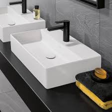 Villeroy Boch Memento 2 0 Aufsatzwaschtisch Weiss Ohne Uberlauf 4a075101 Aufsatzwaschtisch Villeroy Und Boch Bad Waschbecken Eckig