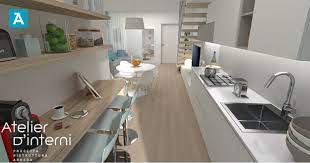 Congrats To Atelier D Interni Studio That Uses Arredocad To Present His Interior Projects At Best A 3d Software Th In 2020 Kitchen Design Design Interior Design