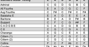 There Are Many Different Tunings For The Guitar Which All