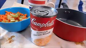 Campbell's says that a hot bowl of its chicken noodle soup with no added preservatives is a recipe for happiness and may be all you need to make your dreams come true. Campbell S Condensed Homestyle Chicken Noodle Soup Youtube