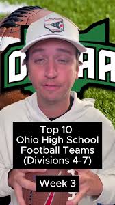 Best small school Ohio high school football teams through 2 weeks. #ohio  #highschool #football #highschoolfootball