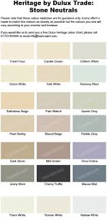 stone and neutral shades from the dulux heritage colour