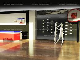 Diseño de interiores de tiendas deportivas. Tienda Deportiva Estilo Americano Vista Interior Del Local Area De Exhibicion Diseno De Tienda Disenos De Unas Exhibicion De Producto