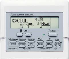 Spanish air conditioner symbols meaning. Par 21maa Wired Controller Mitsubishi Electric