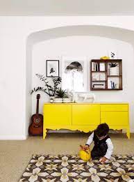 6 Lessons For Buying And Decorating With Vintage Home Decor Scandi Home Vintage Home Decor Yellow Dresser