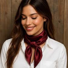 Wild Rag SOLID 213 Olive Green Cowboy Silk Charmeuse Wild Rag Western Neck  Scarf Bandanna by Double B Wild Rags