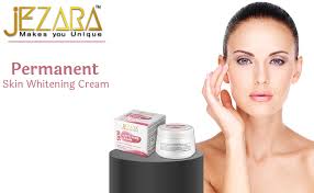 How to lighten skin ? Jezara Permanent Skin Whitening Cream With Trial Pack For All Skins Men Women Girls Amazon In Beauty