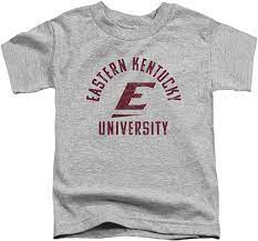 Amazon.com: Eastern Kentucky University Official EKU Colonels Logo Unisex  Toddler T Shirt,Athletic Heather, 2 : Sports & Outdoors