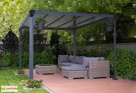 Tonnelle Milano En Aluminium Toit Plat 309x309cm Pergola Bioclimatique Pergola Pergola Terrasse