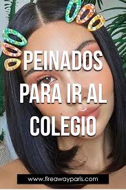 Peinados Para Ir Al Colegio Peinados Para El Colegio Peinados Poco Cabello Peinados Cabello Medio