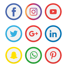 Social Media Icons Set Logo Vector Illustrator Social Icons Logo Icons Media Icons Png And Vector With Transparent Background For Free Download Social Media Icons Social Media Icons Free Social Icons