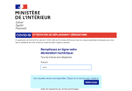 Le gouvernement a annoncé la mise en œuvre de cette mesure aux alentours du 9 août. Couvre Feu Telechargez L Attestation Derogatoire Necessaire Pour Tout Deplacement