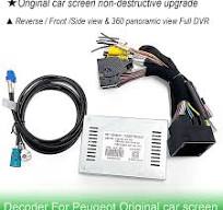 HD Dynamic Trajectory Decoder Rear View Camera For Peugeot 208 2008 2016 ~  2023 8-inch OEM Original Screen Upgrade Plug & Play - AliExpress 34