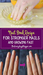 I believed plucking your eyebrows was just something you had to do to be beautiful, along the lines of shaving your legs or filing your nails. Diy Nail Soak For Stronger Nails The Everyday Blogger