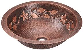 923 single bowl copper sink, without