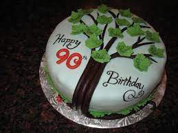 Her granddaughter contacted me to make a cake that captured this theme, so i thou… Vysledek Obrazku Pro 90th Birthday Party Ideas For Grandpa 90th Birthday Cakes Family Tree Cakes 80 Birthday Cake