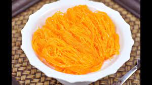 Custard tart shell 24 oz cake flour 16 oz margarine or unsalted butter ( softened ) 8 oz sugar 1 egg. Foi Thong Thai Dessert Egg Threads à¸à¸­à¸¢à¸—à¸­à¸‡ Youtube