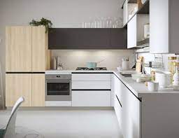I'm very keen on the white cabinets. China Plywood Cupboard White Laminate Flat Style Kitchen Cabinets China Furniture Wood Cabinets