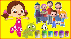 Niloya Tospik Annesi Babasi Murat Mete Finger Family Bes Kucuk Maymun Renkleri Ogreniyor Youtube